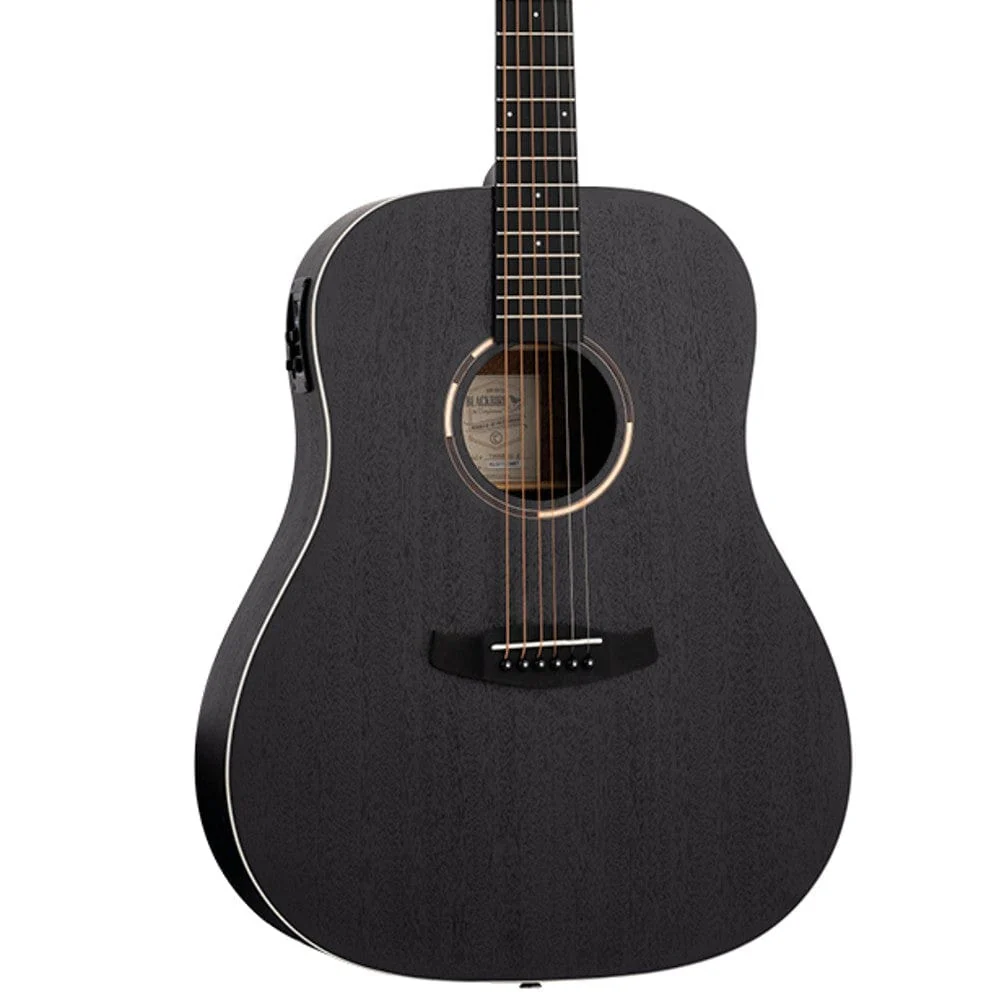 Tanglewood TWBBSDE 6-Strings Blackbird Slope Shoulder Dreadnought Electro Acoustic Guitar - Image 3