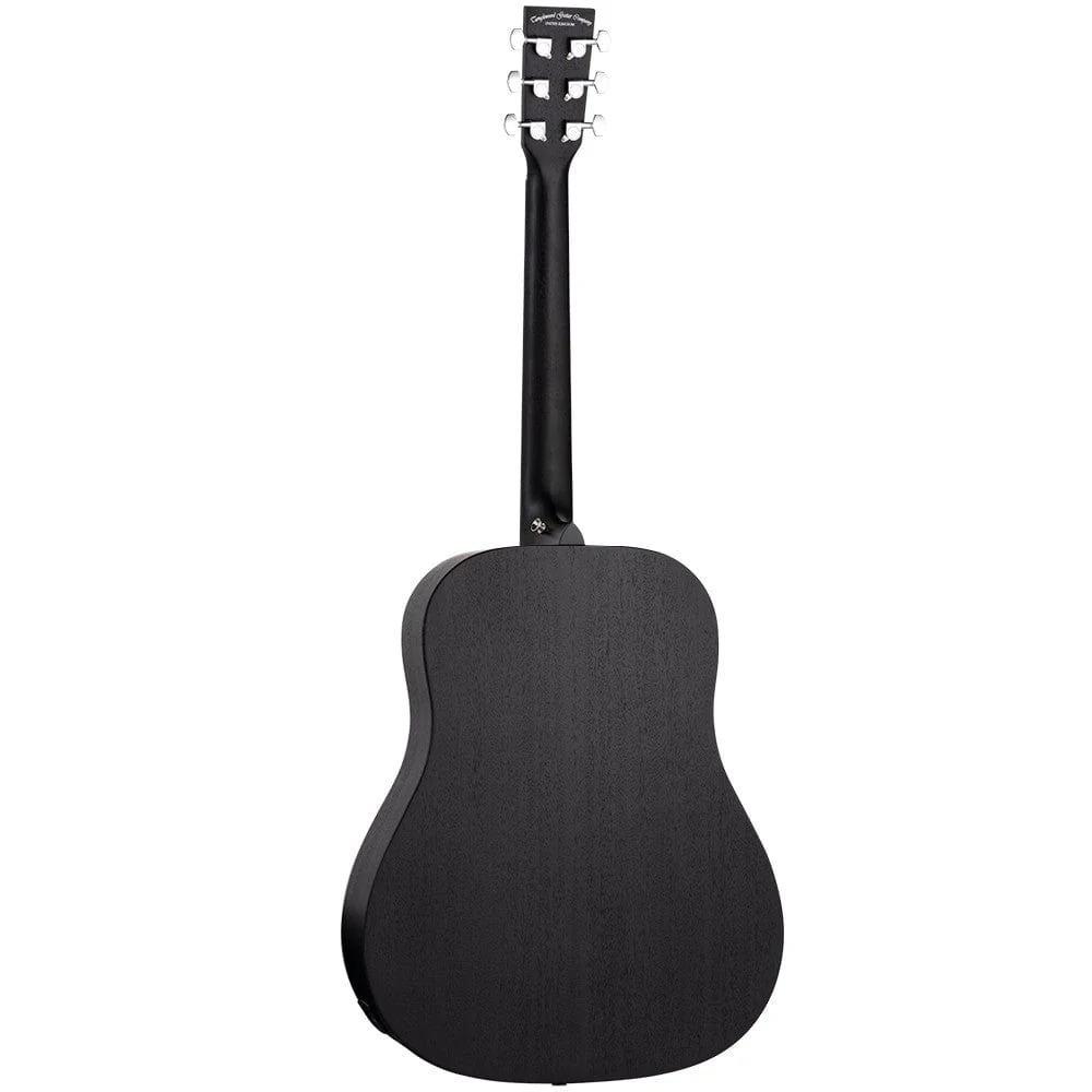 Tanglewood TWBBSDE 6-Strings Blackbird Slope Shoulder Dreadnought Electro Acoustic Guitar - Image 5
