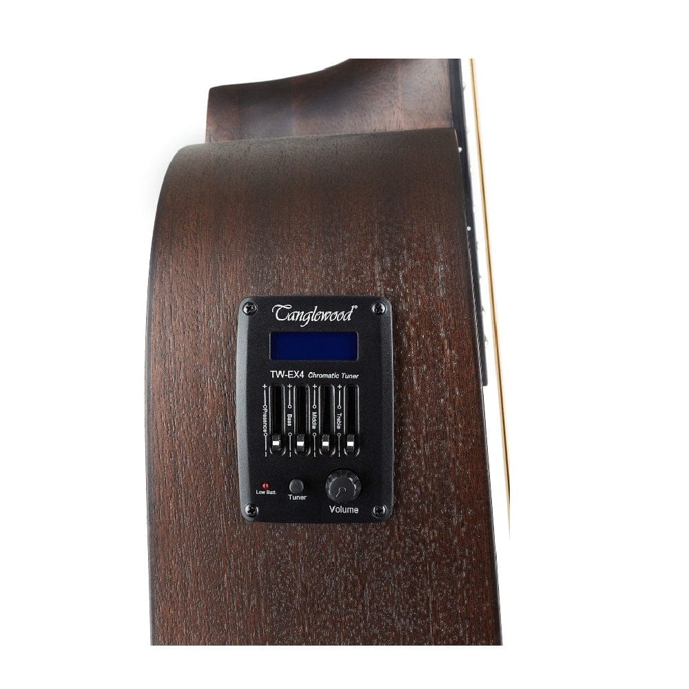 Tanglewood TWCRDCE 6-Strings Crossroad Dreadnaught Cutaway Electro Acoustic Guitar - Image 3