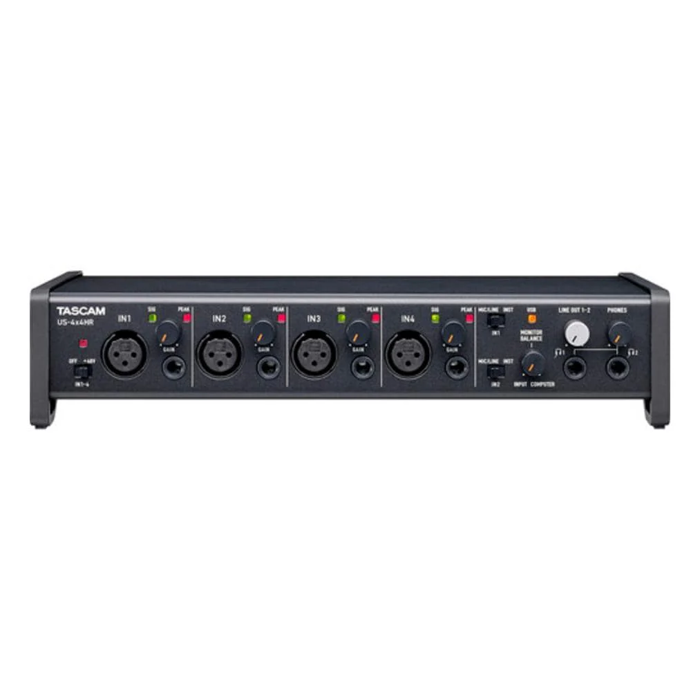 Tascam US-4X4HR 4IN-4OUT High Resolution Versatile USB Audio Interface - Image 2