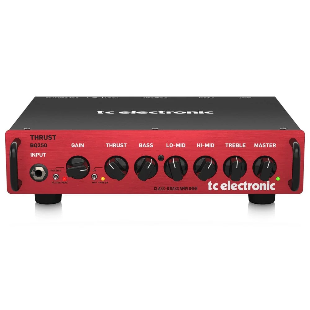 TC Electronic BQ250 250 Watt Bass Head with Mosfet Preamp - Image 4