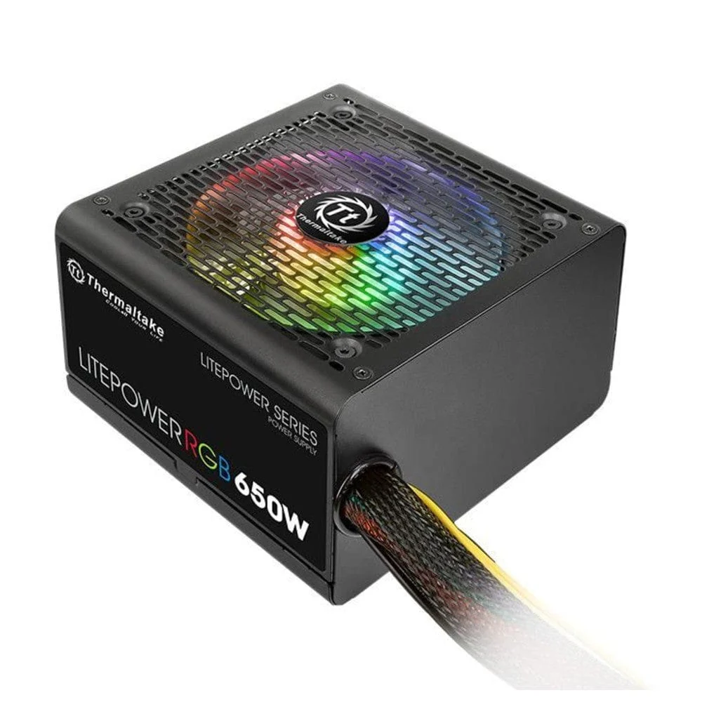 ThermalTake Litepower RGB 650W 230V Power Supply- Black