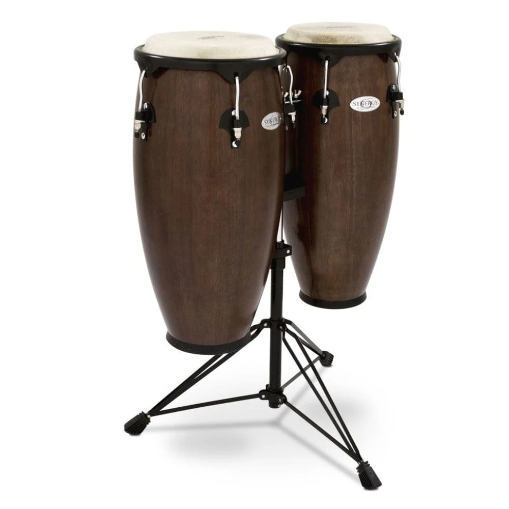 Toca 2300TOB Synergy Wood Conga Set with Stand