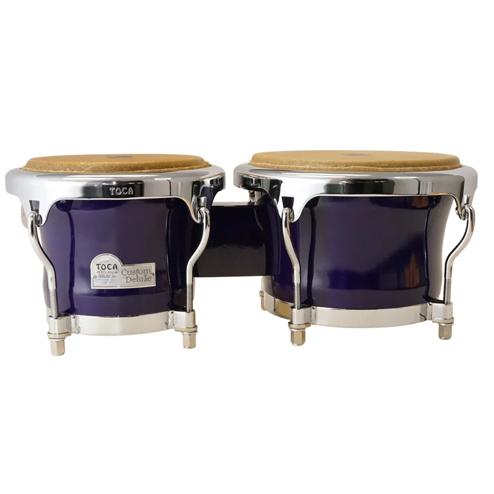 Toca Percussion 4600 Series Custom Deluxe Wood Bongos - Image 4