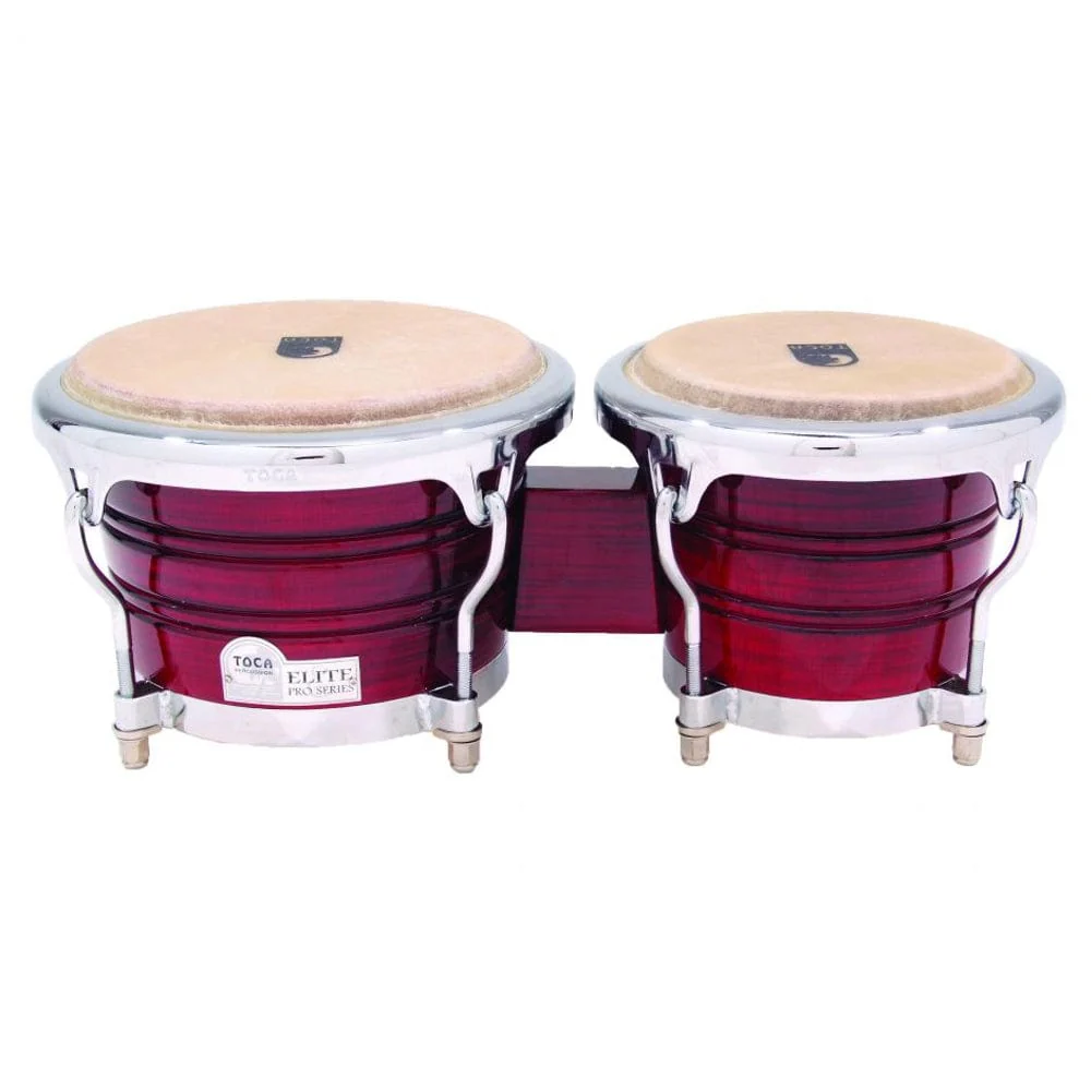 Toca Percussion Elite Pro Series Wood Bongos