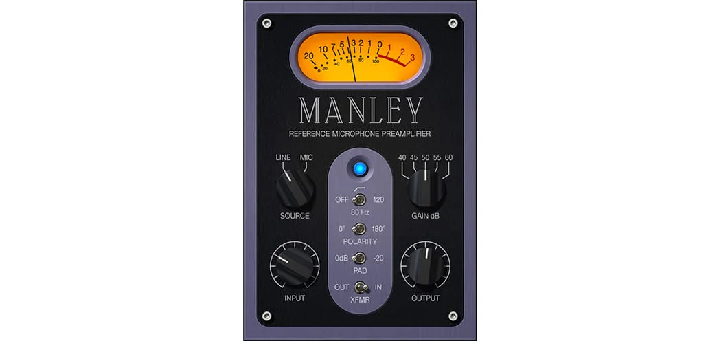 UAD Manley Tube Preamp: Tube Preamplifier Plugin