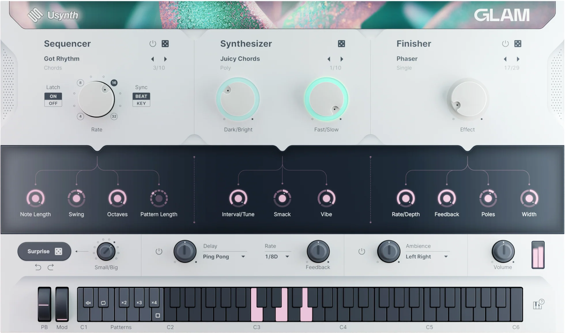 UJAM GLAM: Synth Plugin