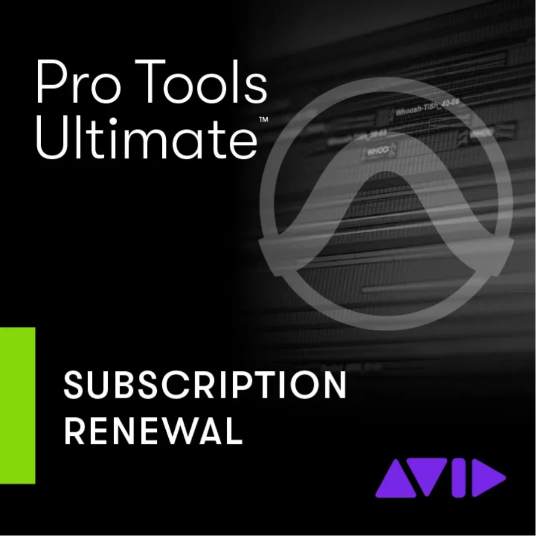 Avid Pro Tools Ultimate 1 Year Subscription Renewal – Professional Audio Software & Plugin