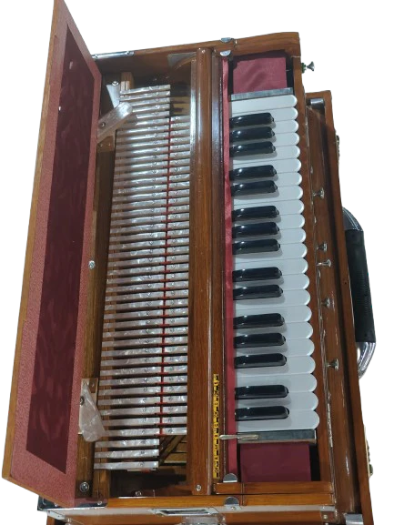 Ultimate Guru 3 Line Scale Changer Concert Grade Harmonium - Image 3