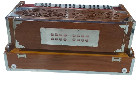 Ultimate Guru 3 Line Scale Changer Concert Grade Harmonium - Image 4