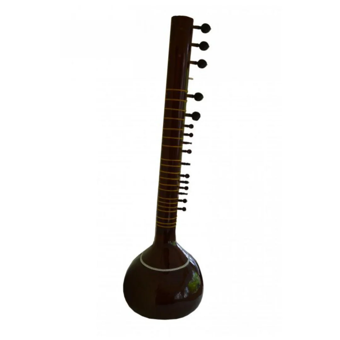 Ultimate Guru Gandhar Pancham Concert Grade Sitar - Image 3