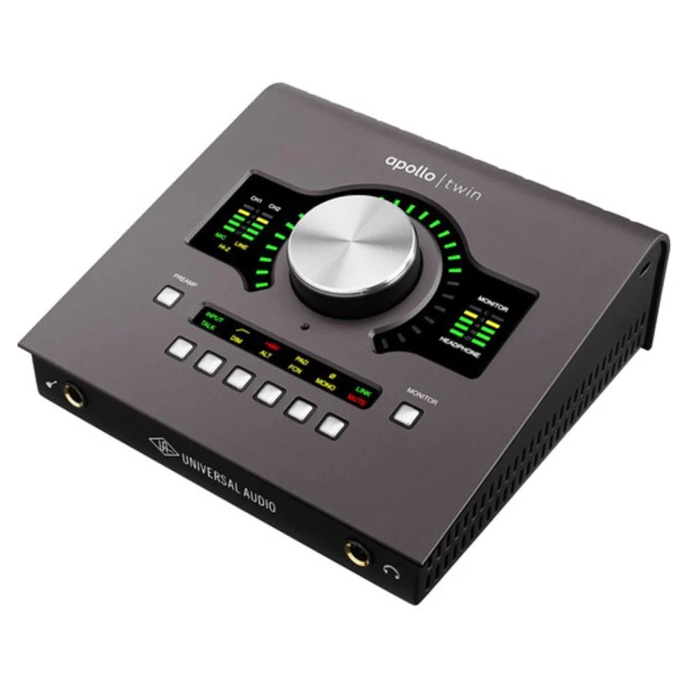 Universal Audio Apollo Twin MK2 DUO High-Definition Audio Interface with UAD Plug-Ins - Heritage Edition - Image 2