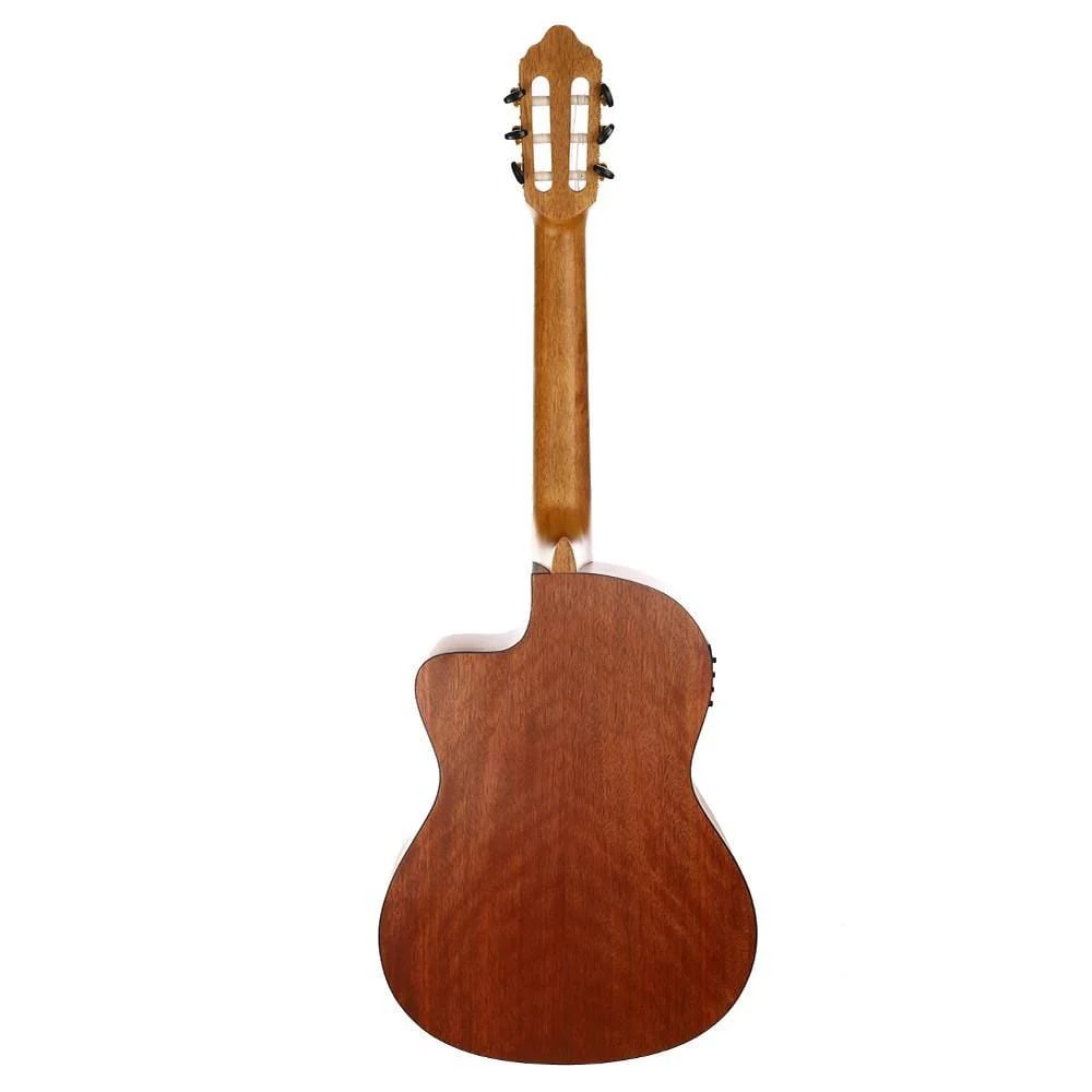 Valencia VC304CET 4/4 Size 300 Series Cutaway Semi Acoustic Classical Guitar With Truss Rod - Image 5