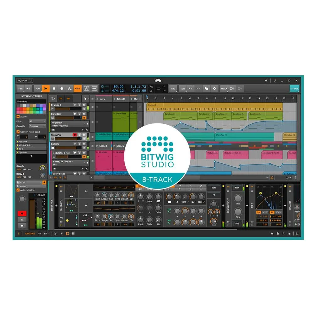 Vault Ai-Solo 2-Channel Audio Interface with Bitwig 8-Track Bundle - Image 7