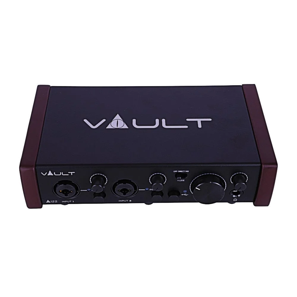Vault Ai22HD 2x2 USB Audio Interface with 192kHz Recording and Bitwig 8-Track Bundle - Open Box - Image 3