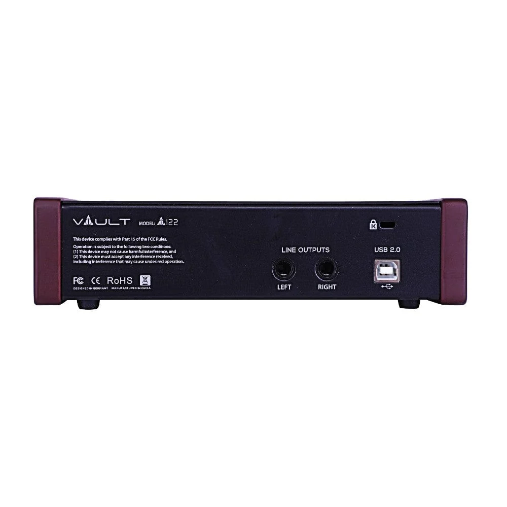 Vault Ai22HD 2x2 USB Audio Interface with 192kHz Recording and Bitwig 8-Track Bundle - Open Box - Image 4