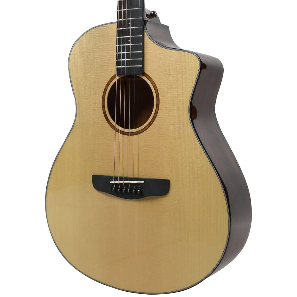 Vault Artisan Premium Electro-Acoustic Guitar with Solid Spruce Top, Solid Mahogany Back and Sides and Fishman Pickup - Image 21