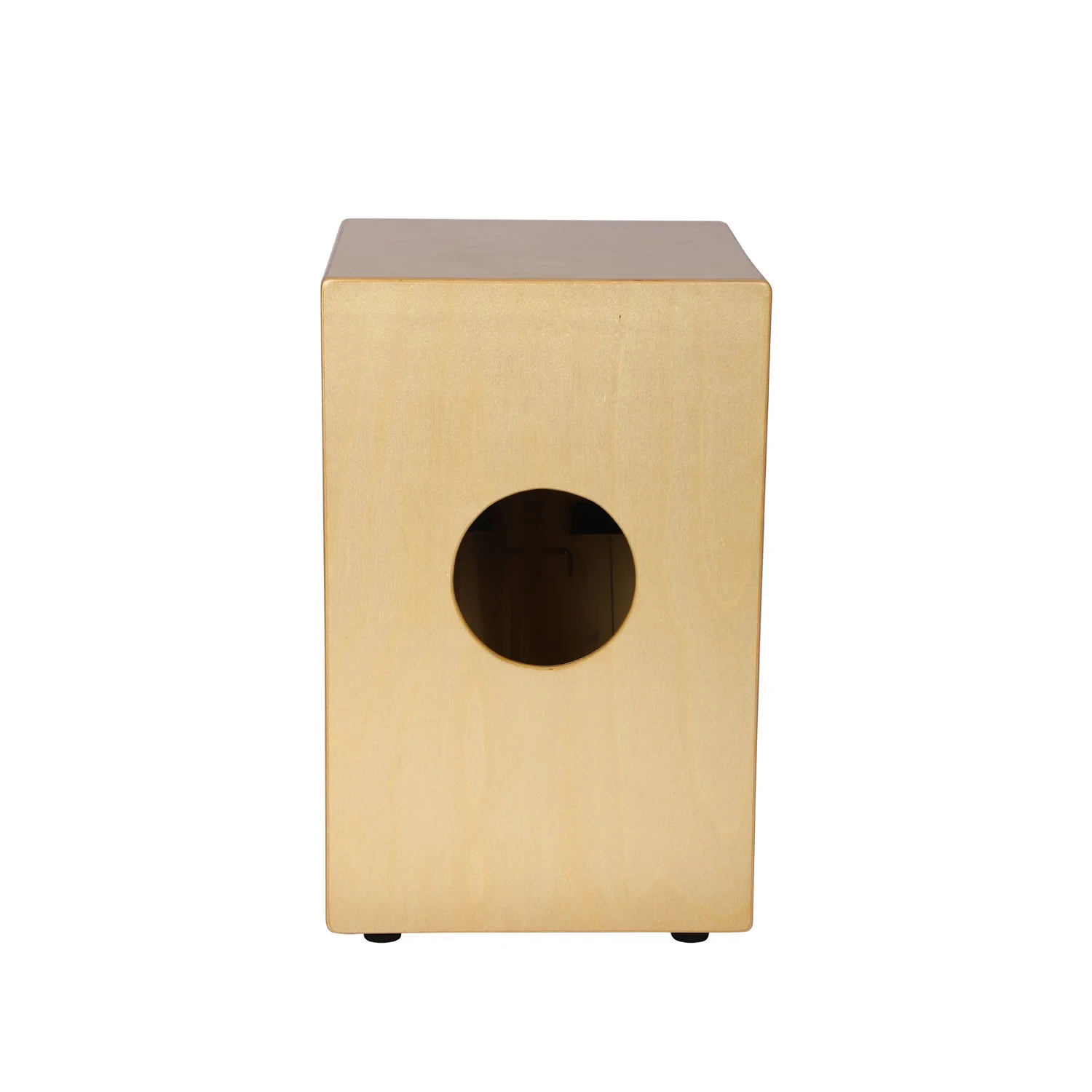Vault BCJ-24 Birch/Black/Zebra Wood Cajon with Adjustable Snare - Image 2