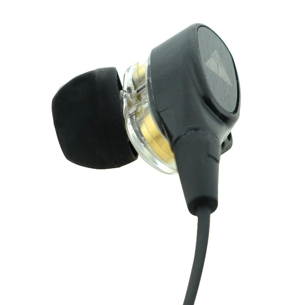 Vault Buds Duo Dual Driver Earphones with In-line Mic & 3D Stereo Sound for iPhone, Android Phones, Tablets, PC & Laptop - Image 3