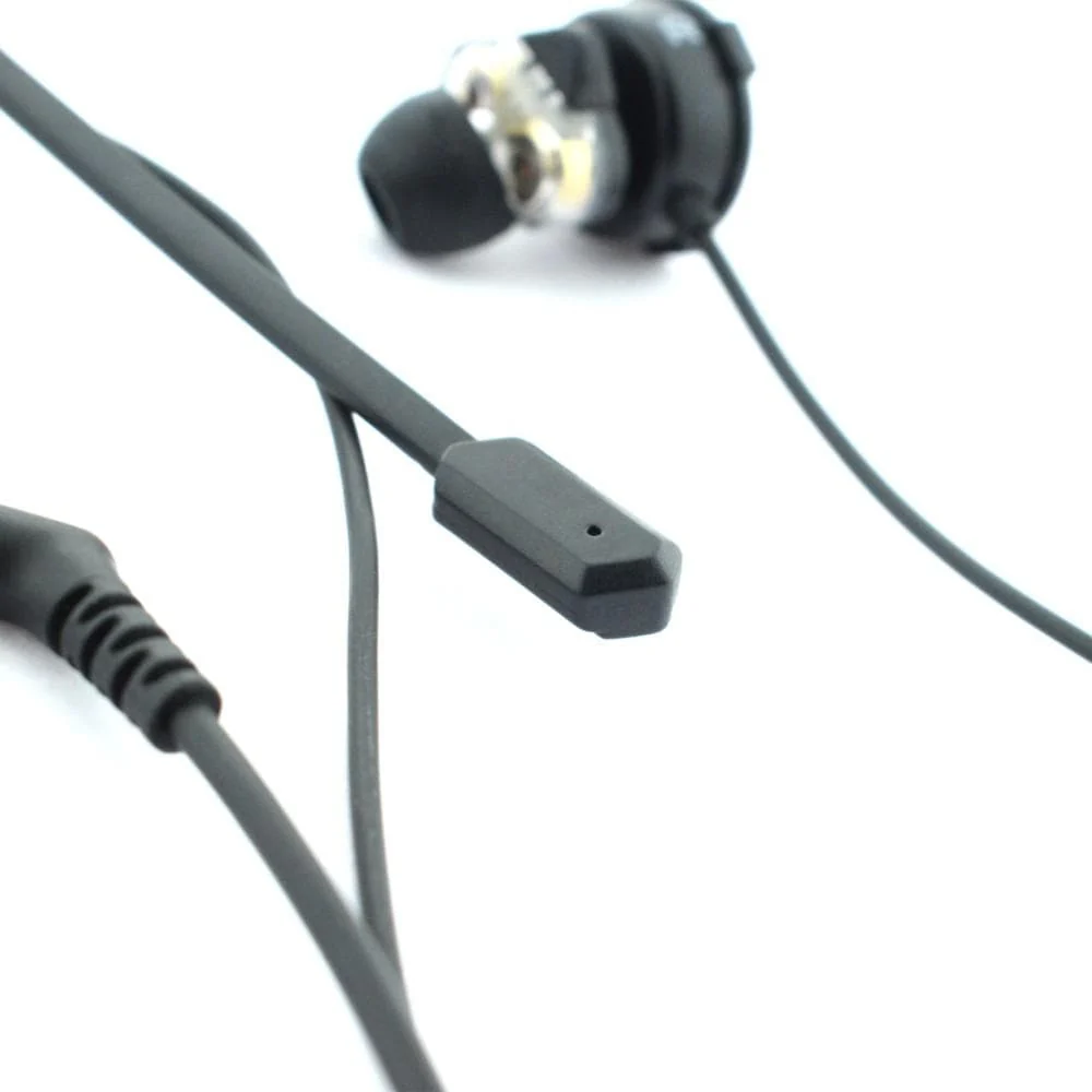 Vault Buds Duo Voice Dual Driver Earphones with Adjustable Boom & In-line Mic, Volume Control, Mute Switch & 3D Stereo Sound for iPhone, Android Phones, Tablets, PC, Laptop, PS4, PS5 & Xbox - Open Box - Image 5