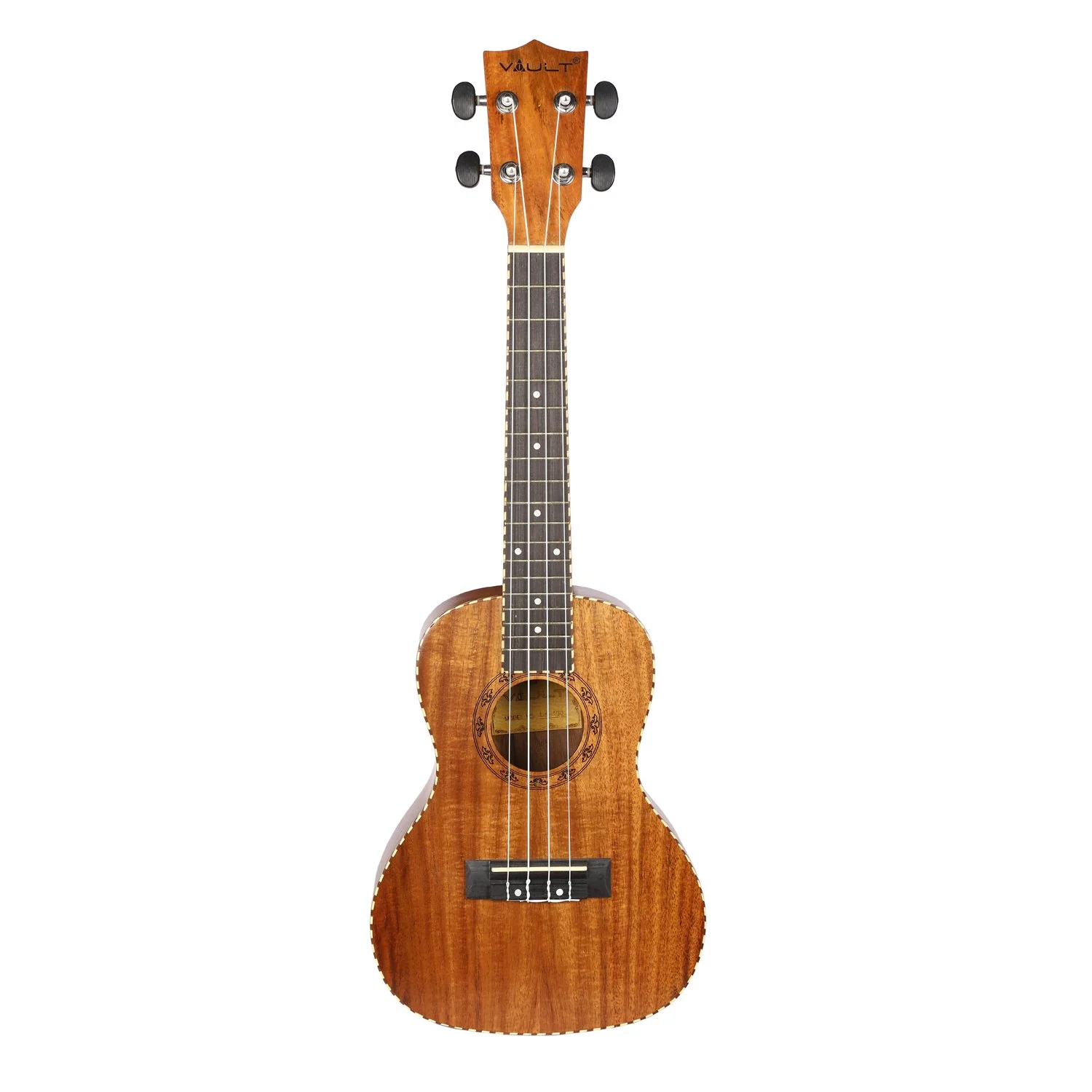 Vault UK-190 Rosetta Koa Concert Ukulele - Image 2