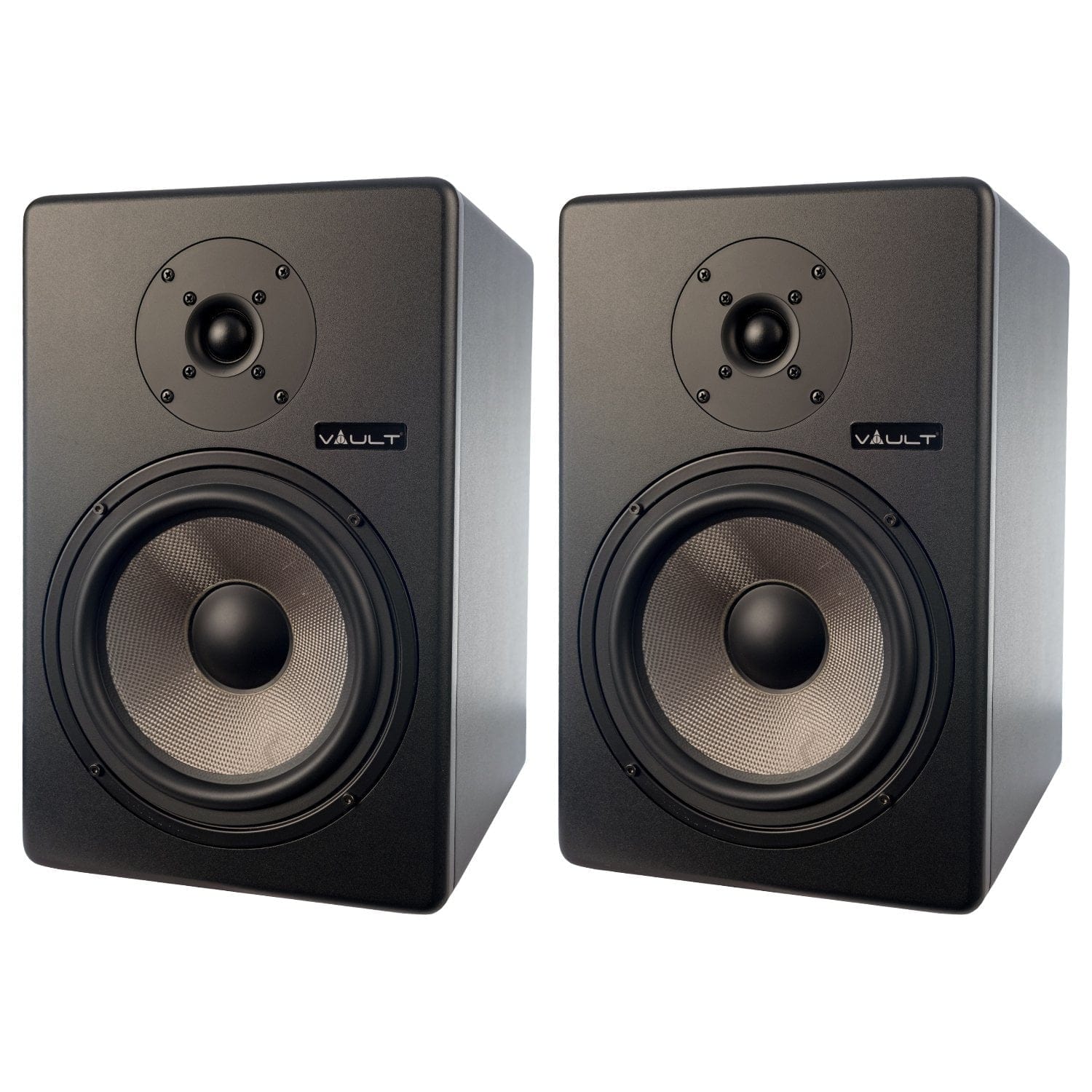 Vault C8 Powered Monitor Pair Standard Bundle with 2xSpeaker Cables, Polishing Cloth & Bitwig 8-Track - Image 3