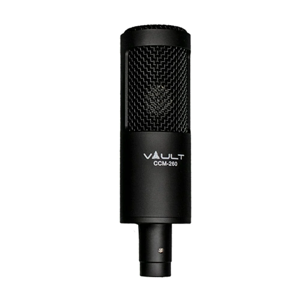 Vault CCM-260 Condenser Cardioid Microphone with Shockmount and XLR cable - Open Box - Image 2