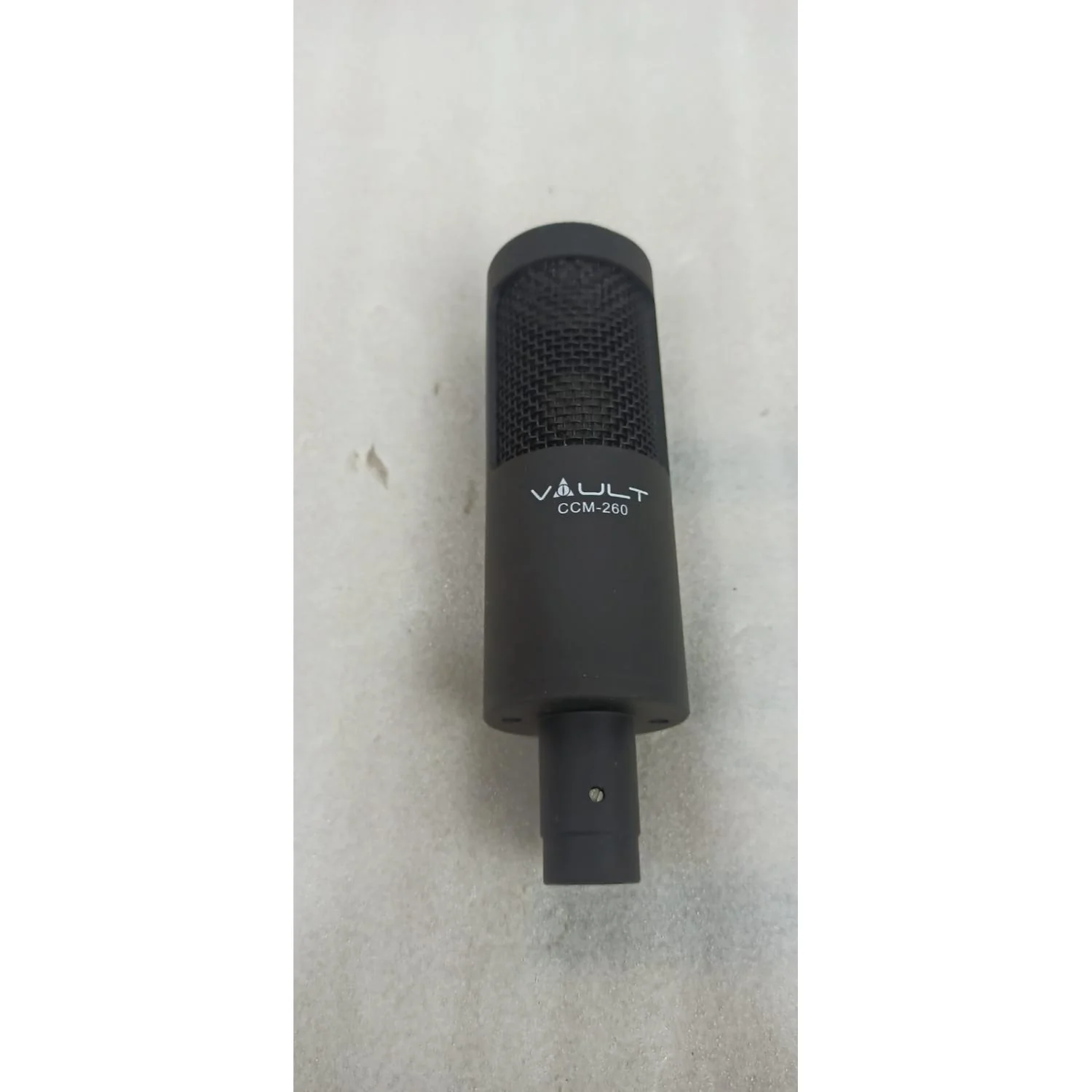 Vault CCM-260 Condenser Cardioid Microphone with Shockmount and XLR cable - Open Box B Stock
