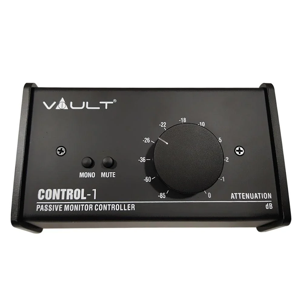 Vault Control 1 Passive Stereo Monitor and Volume Controller - Open Box - Image 3