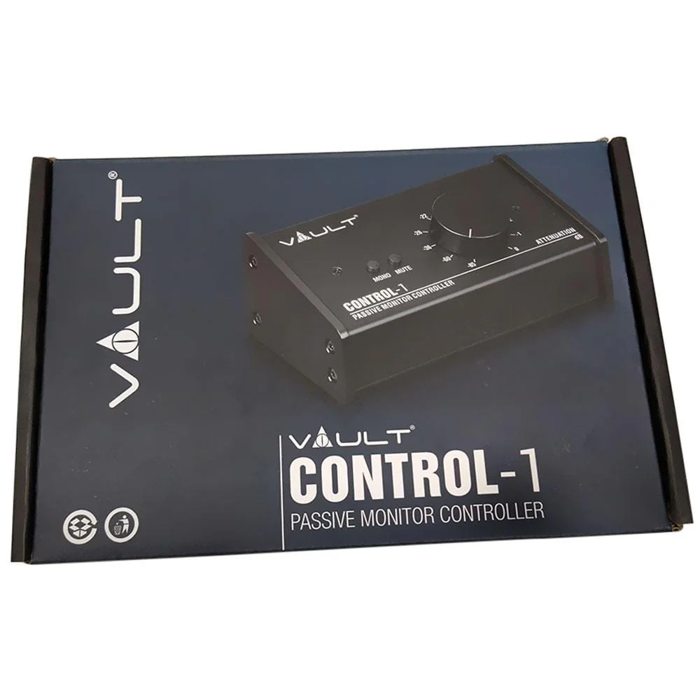 Vault Control 1 Passive Stereo Monitor and Volume Controller - Open Box - Image 4