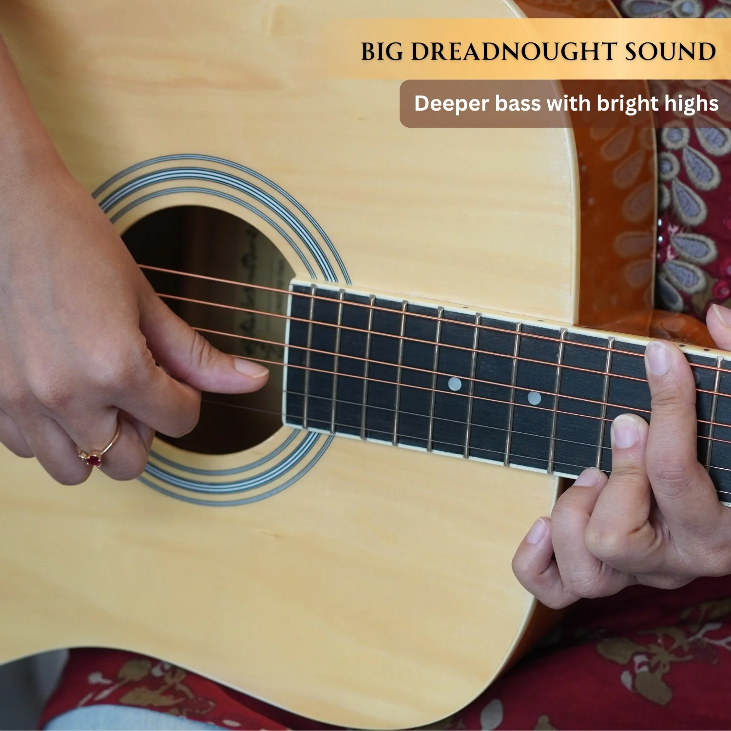 Vault DA20 Dreadnought Acoustic Guitar Kit - Image 4