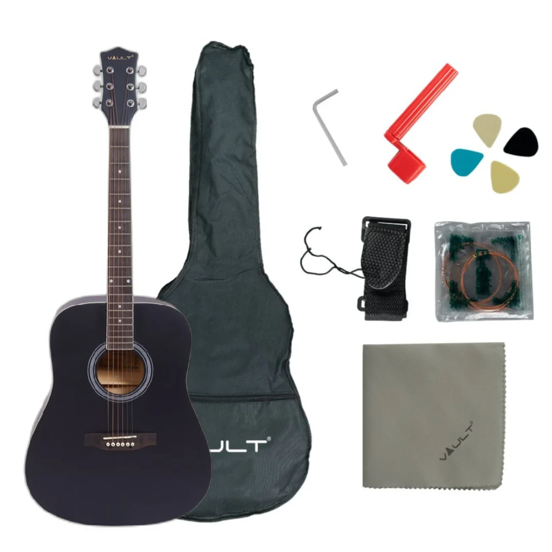 Vault DA20 Dreadnought Acoustic Guitar Kit - Image 14