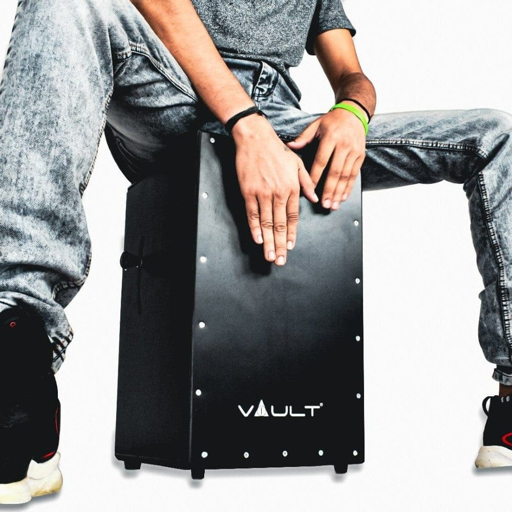 Vault Drumbox Oak Wood Cajon With Adjustable Snare With 3 Year Warranty - Image 6