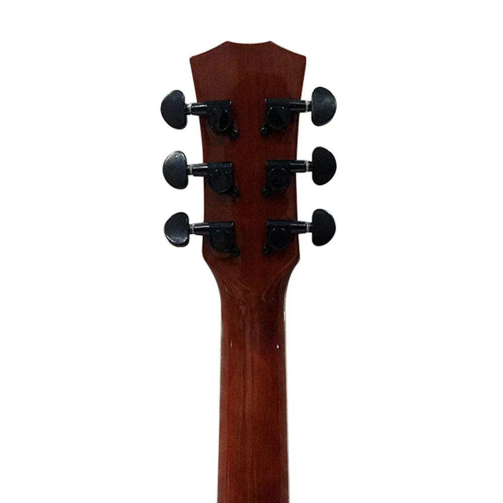 Vault Junior 30 Inch Acoustic Guitar for Kids with Ebook, Bag, Strings, Straps, Picks, String winder & Polishing Cloth - Natural Gloss - Open Box - Image 8