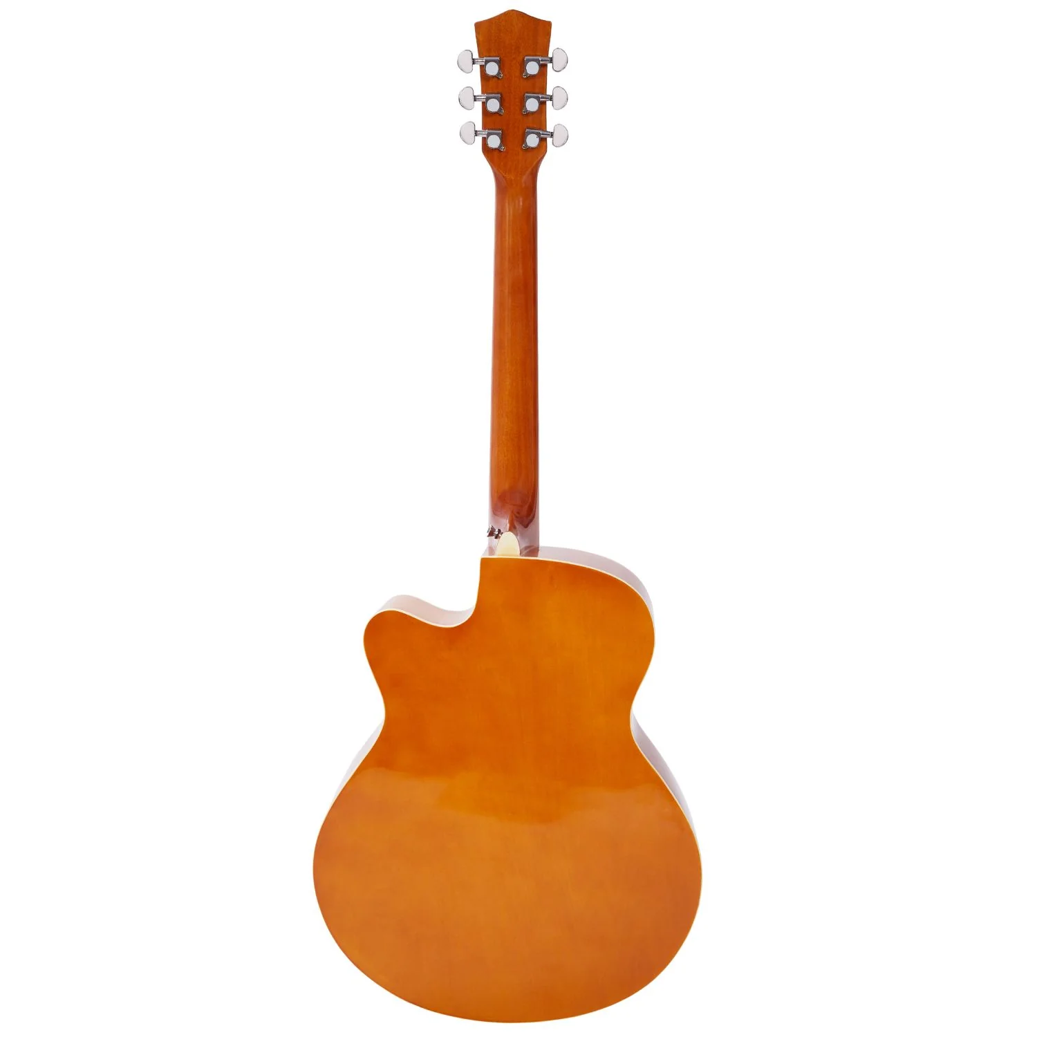 Vault EA20 Guitar Kit with Learn to Play Ebook, Bag, Strings, Straps, Picks, String winder & Polishing Cloth - 40 inch Cutaway Acoustic Guitar - Image 31
