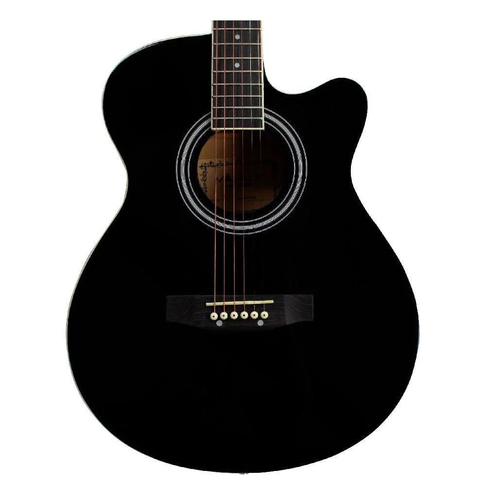 Vault EA20 40 inch Cutaway Acoustic Guitar - Open Box - Image 2