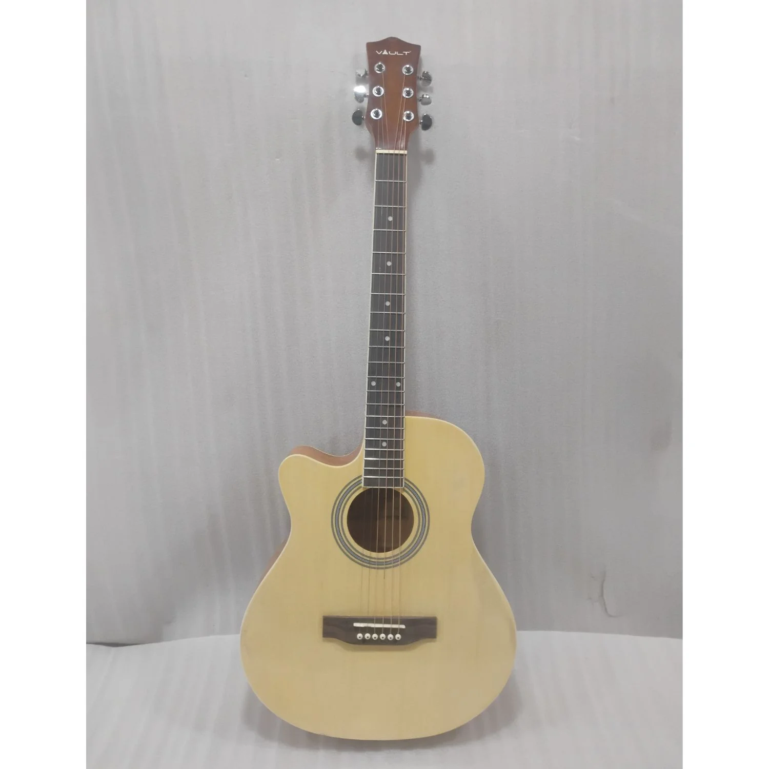 Vault EA20 40 inch Cutaway Acoustic Guitar - Left Handed - Open Box B Stock - Image 5