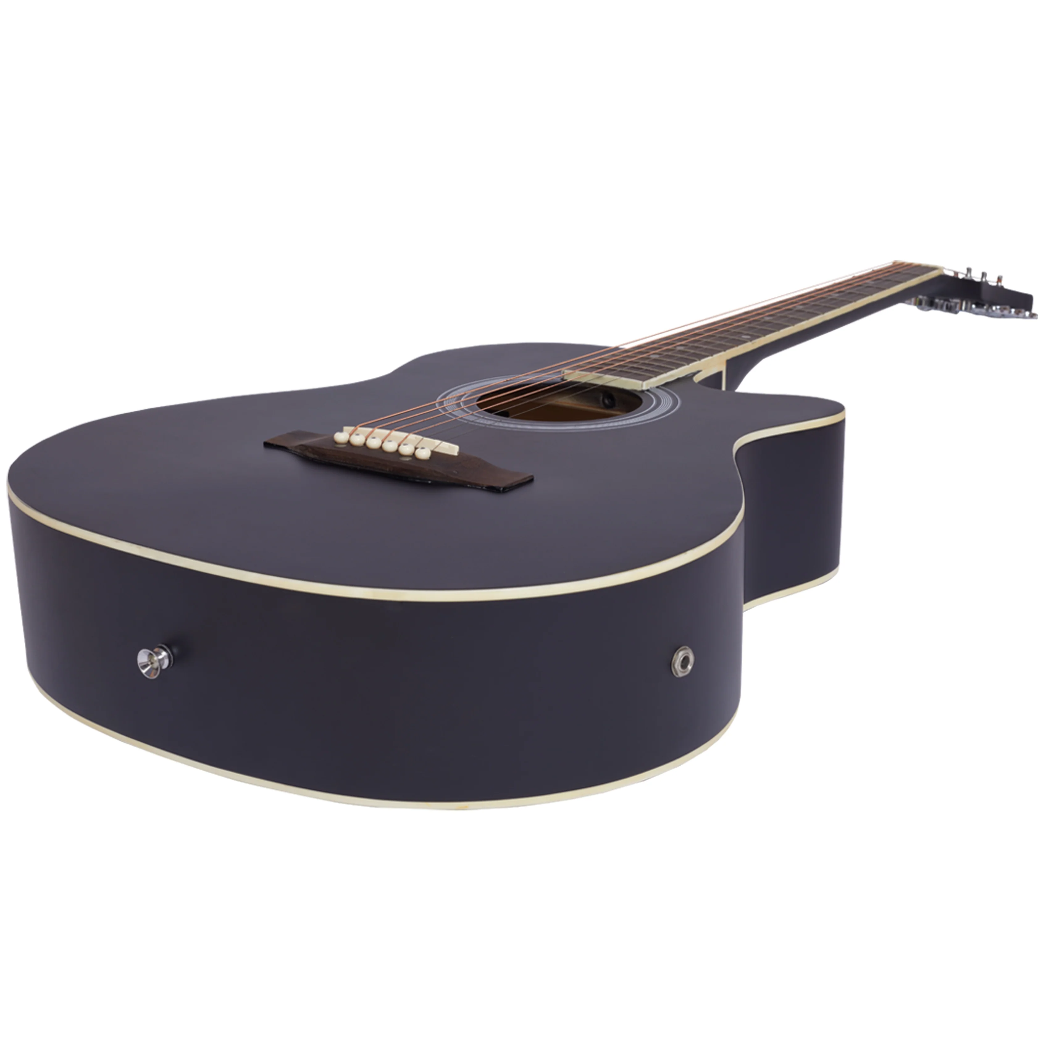 Vault EA20CE 40 Inch Cutaway Electro Acoustic Guitar With Bag, Strings, Straps, Picks, String Winder, Polishing Cloth & Ebook - Image 24
