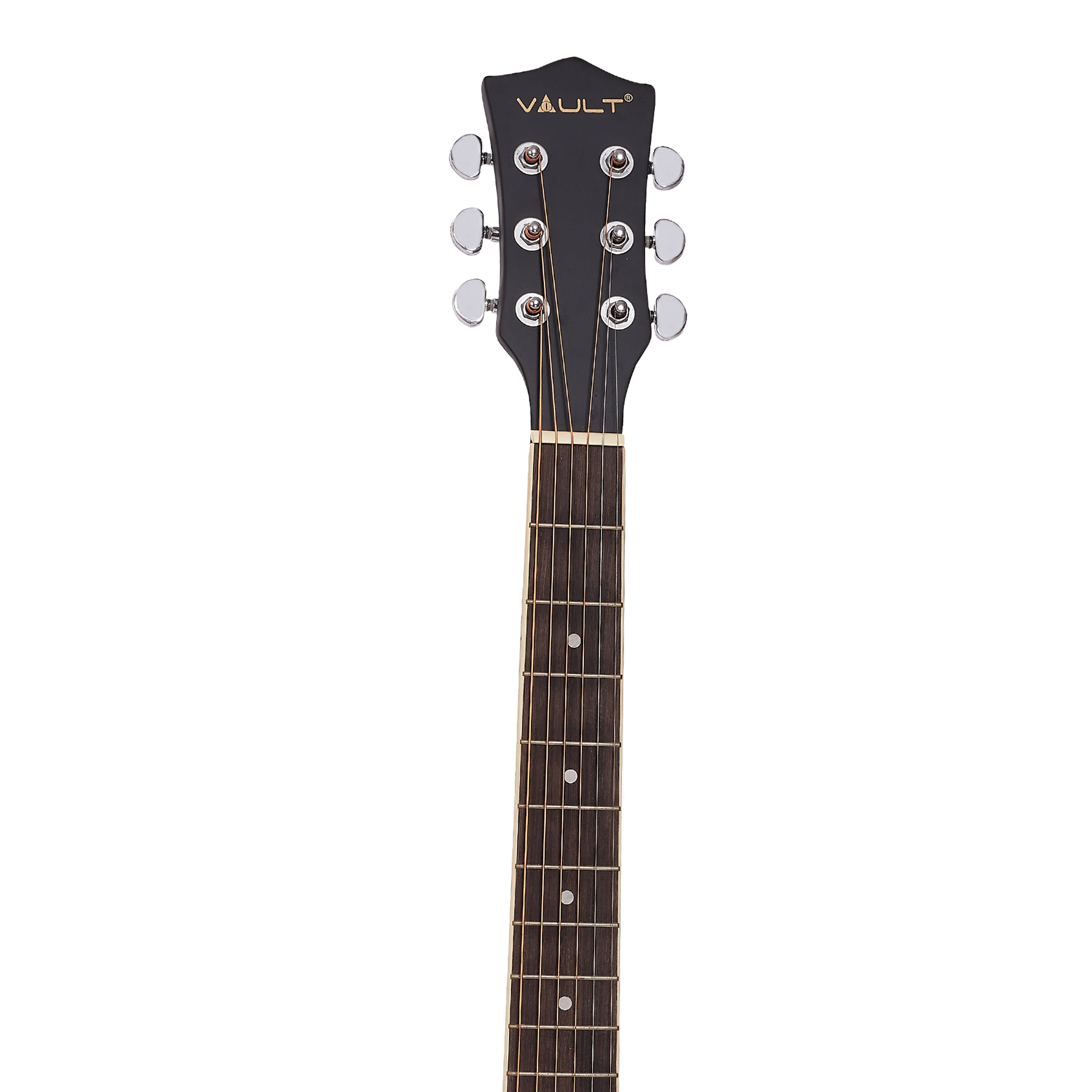 Vault EA20CE 40 Inch Cutaway Electro Acoustic Guitar With Bag, Strings, Straps, Picks, String Winder, Polishing Cloth & Ebook - Image 26