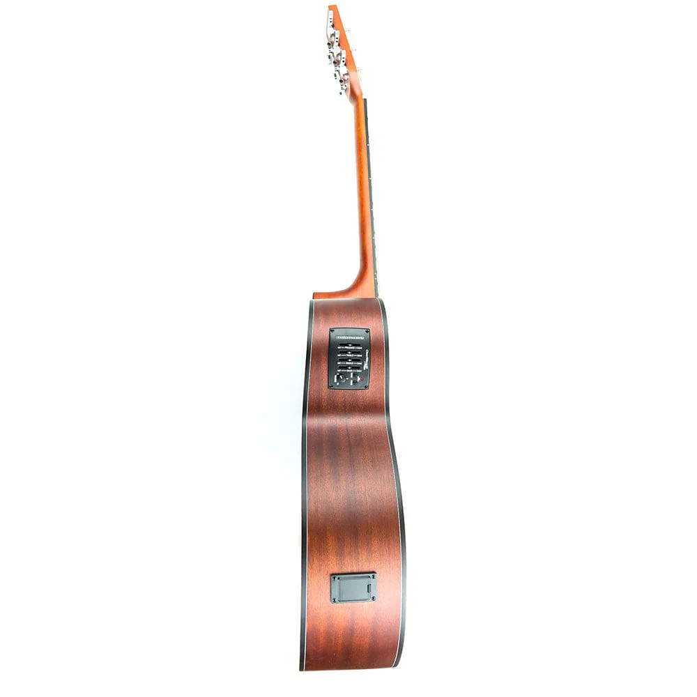 Vault EA40 41 inch Premium Solid Spruce-Top Cutaway Acoustic Guitar - Image 76