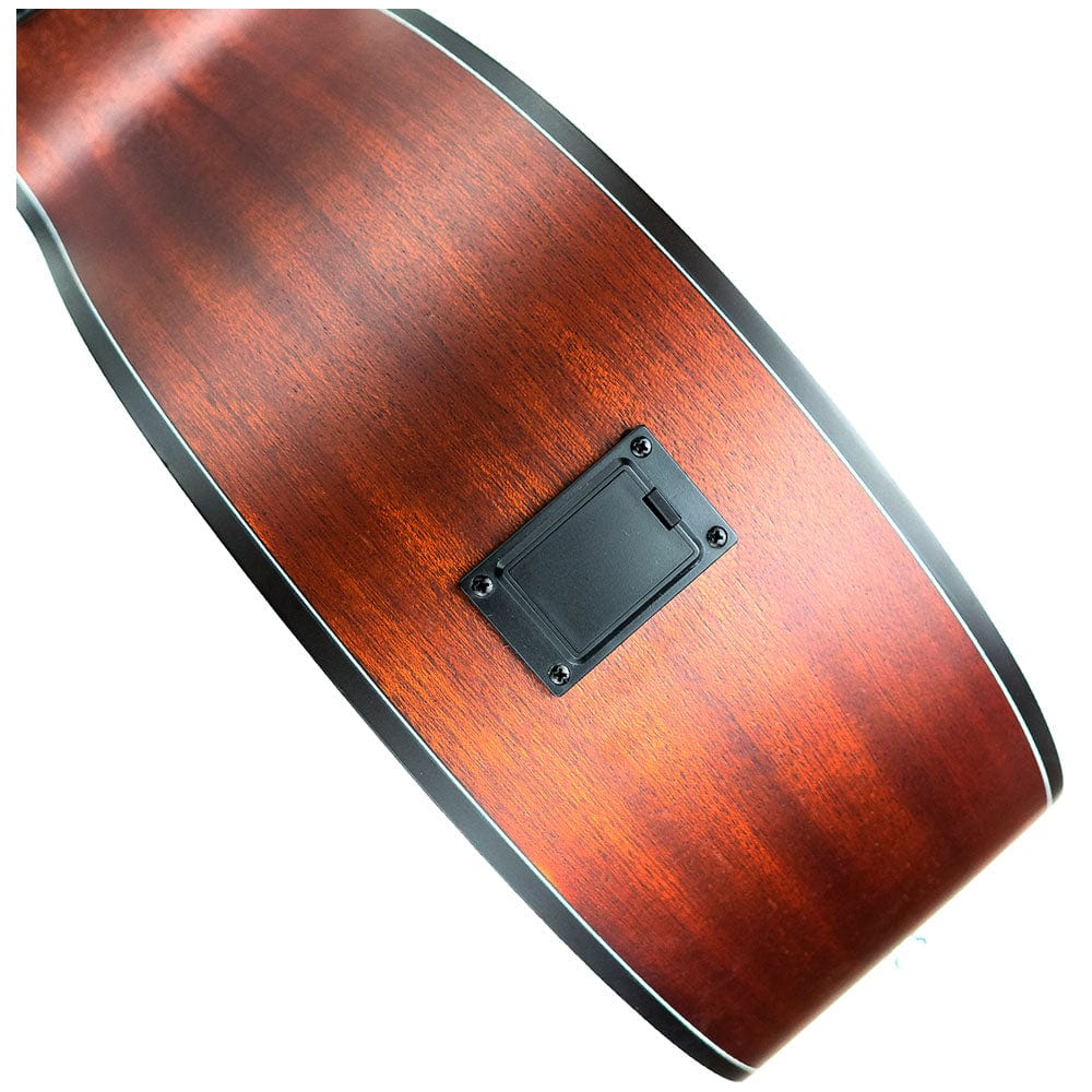 Vault EA40 41 inch Premium Solid Spruce-Top Cutaway Acoustic Guitar - Image 9