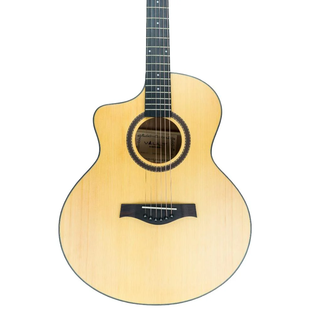 Vault EA40 41 inch Premium Spruce-Top Cutaway Acoustic Guitar - Open Box - Image 3