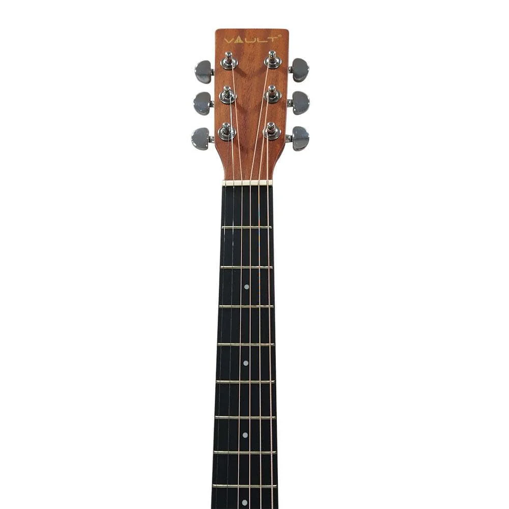Vault EA40 41 inch Premium Spruce-Top Cutaway Acoustic Guitar - Open Box - Image 4