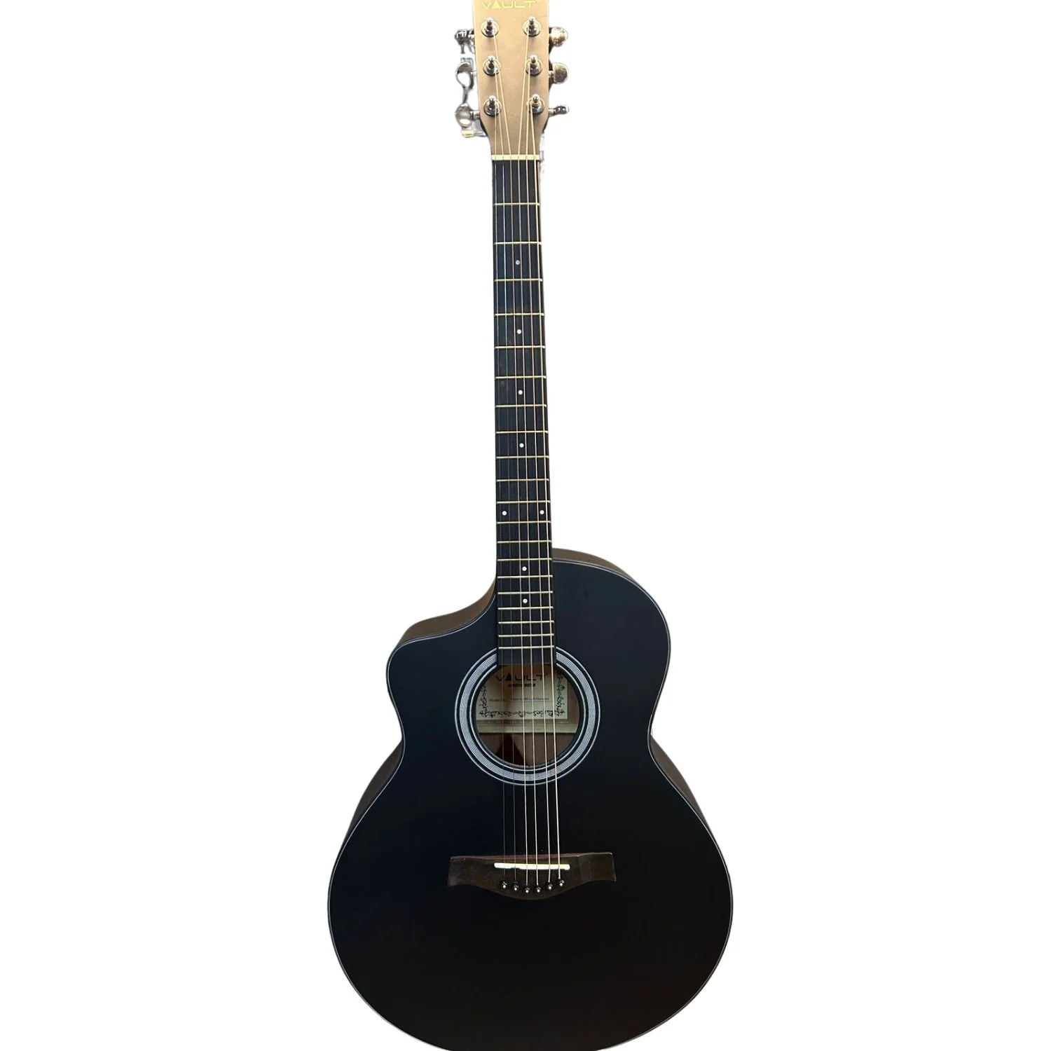 Vault EA40 41 inch Premium Solid Spruce-Top Cutaway Acoustic Guitar - Open Box
