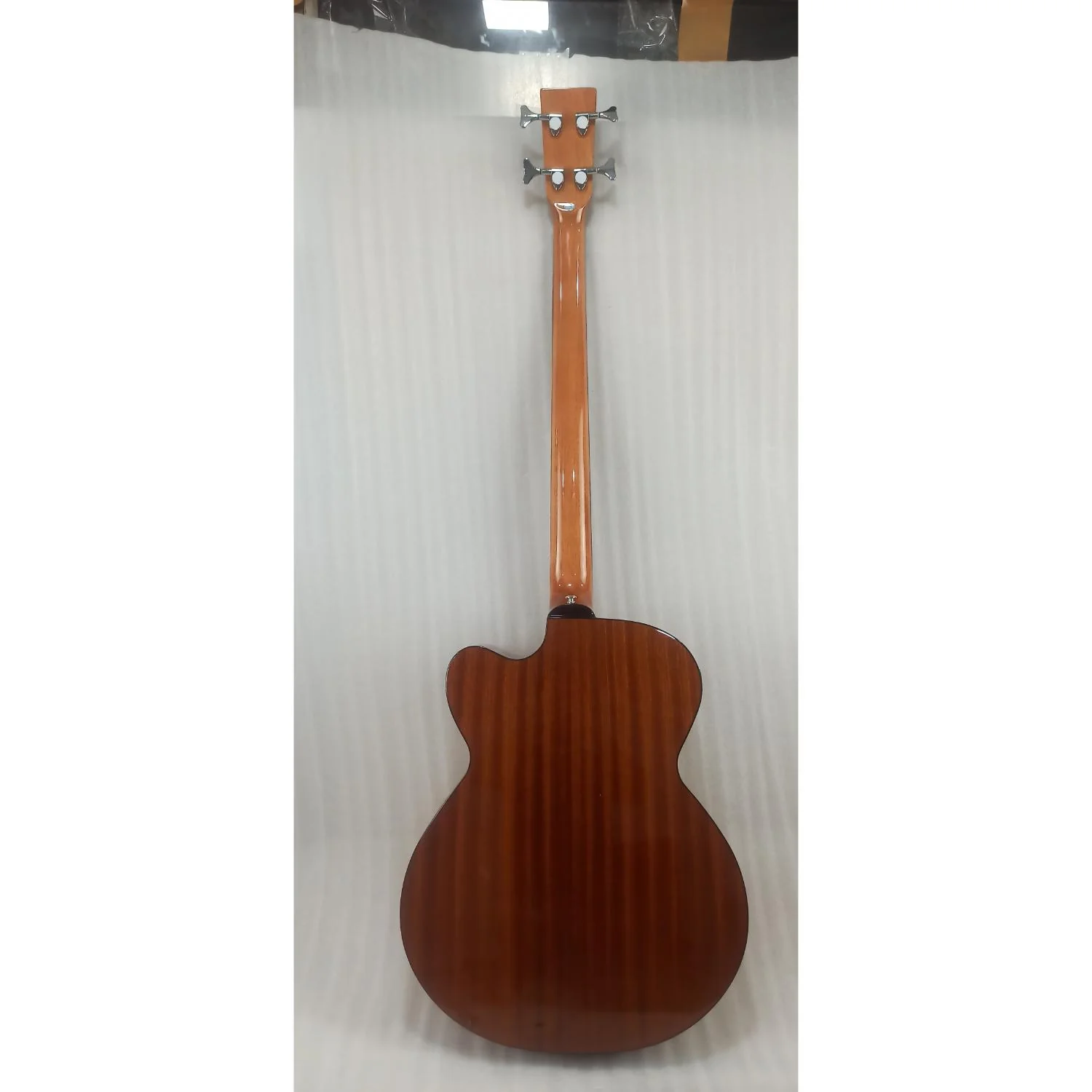 Vault EB40CE 4 String Solid Top Acoustic Bass Guitar With EQ and Padded Gigbag - 34" Scale Length - Open Box - Image 7