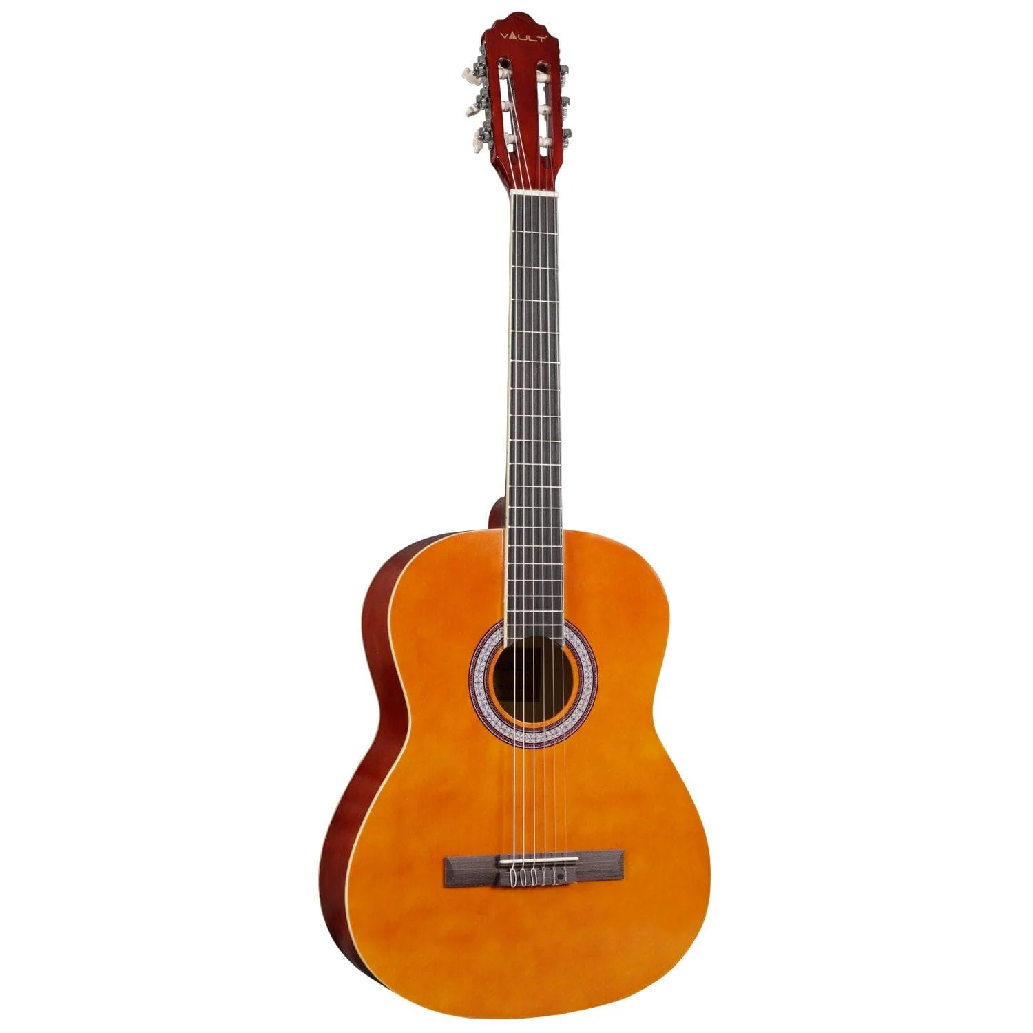 Vault EC3900 39 inch Premium Classical Guitar - Natural - Image 4