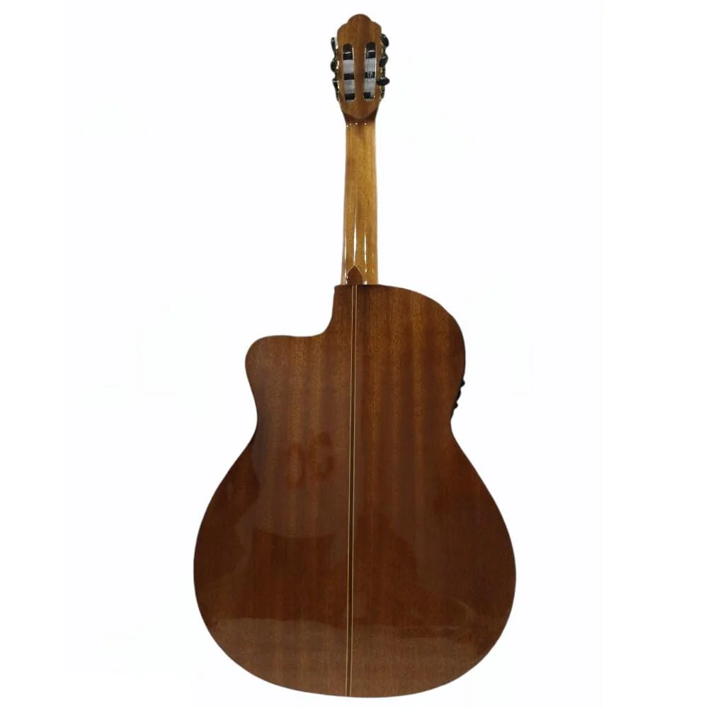 Vault EC3970 39 inch Premium Cutaway Classical Guitar with Fishman Pickup - Image 11