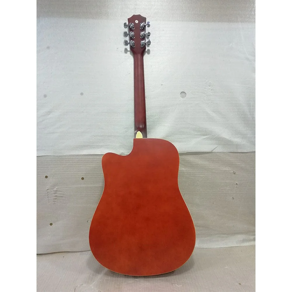 Vault ED-10C 41 inch Cutaway Acoustic Guitar - Natural - Open Box B Stock - Image 14