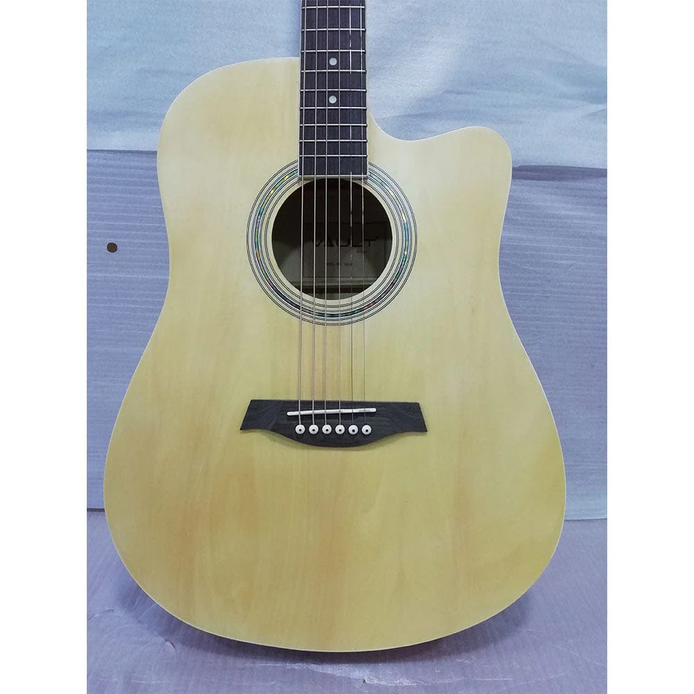 Vault ED-10C 41 inch Cutaway Acoustic Guitar - Natural - Open Box B Stock - Image 18