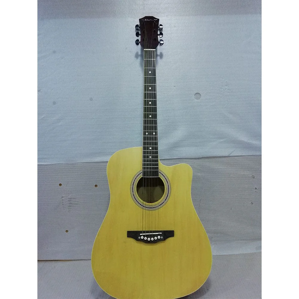 Vault ED-10C 41 inch Cutaway Acoustic Guitar - Natural - Open Box B Stock - Image 6